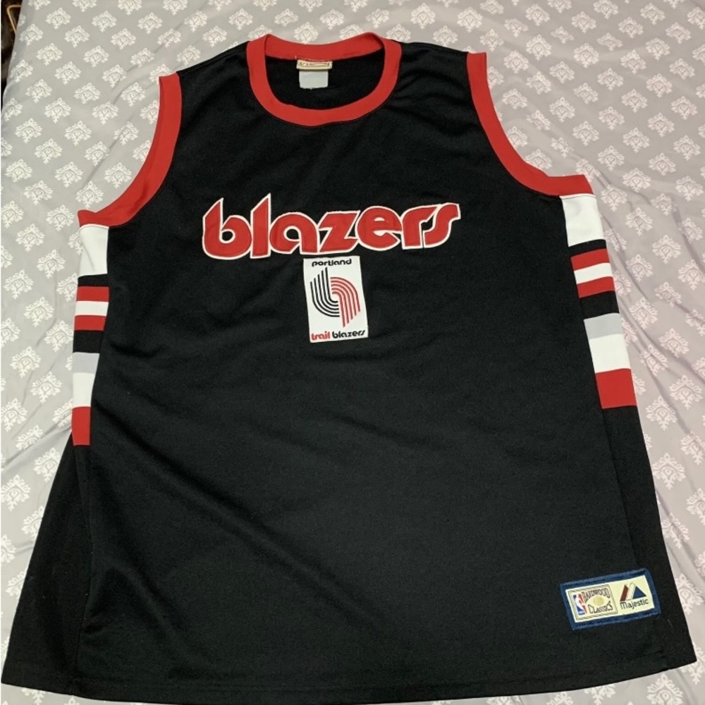 Trailblazers Hardwood Classics Jersey Size Unknown See Pictures For Size